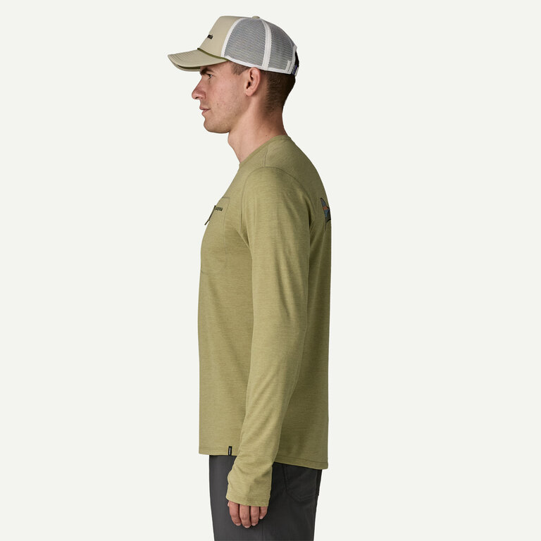 Patagonia M's L/S Cap Cool Sun Shirt - Fitz Roy Trout