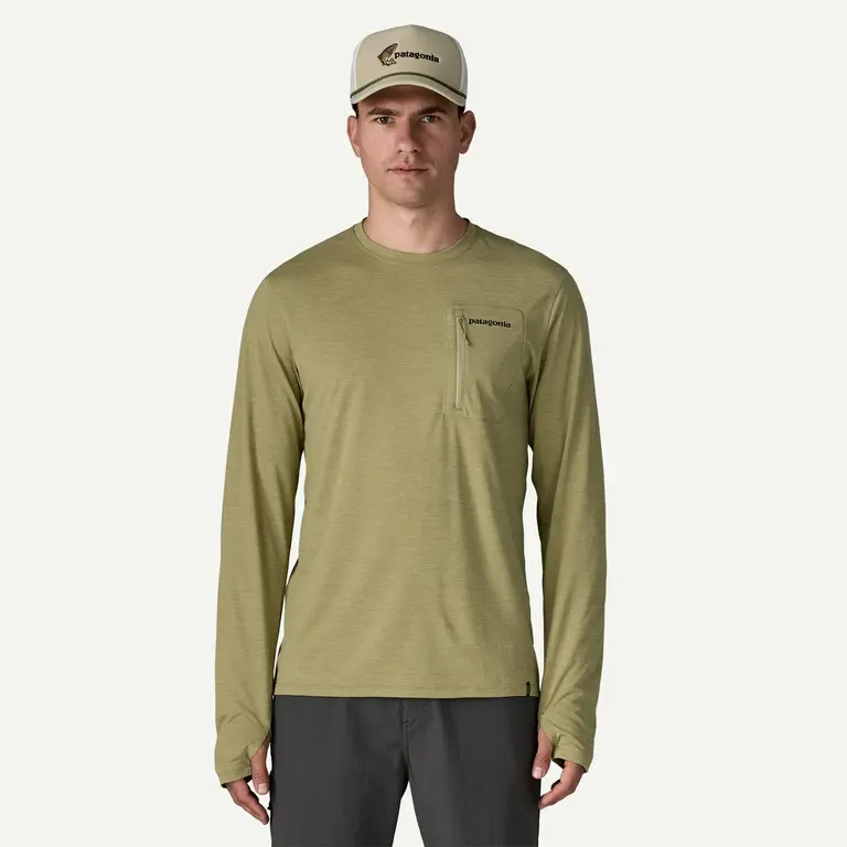 Patagonia M's L/S Cap Cool Sun Shirt - Fitz Roy Trout