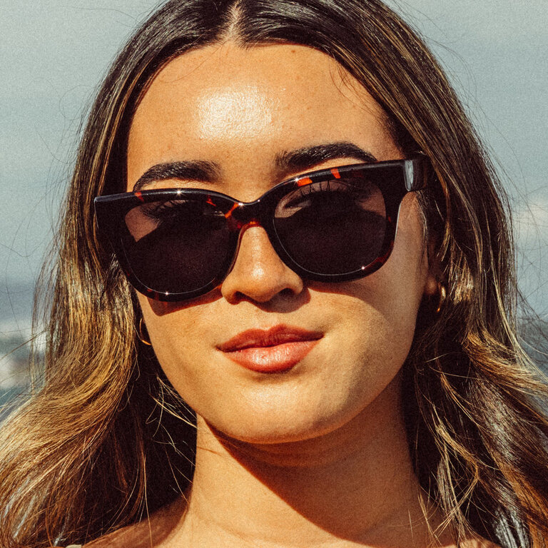 sunski Minette Tortoise Slate