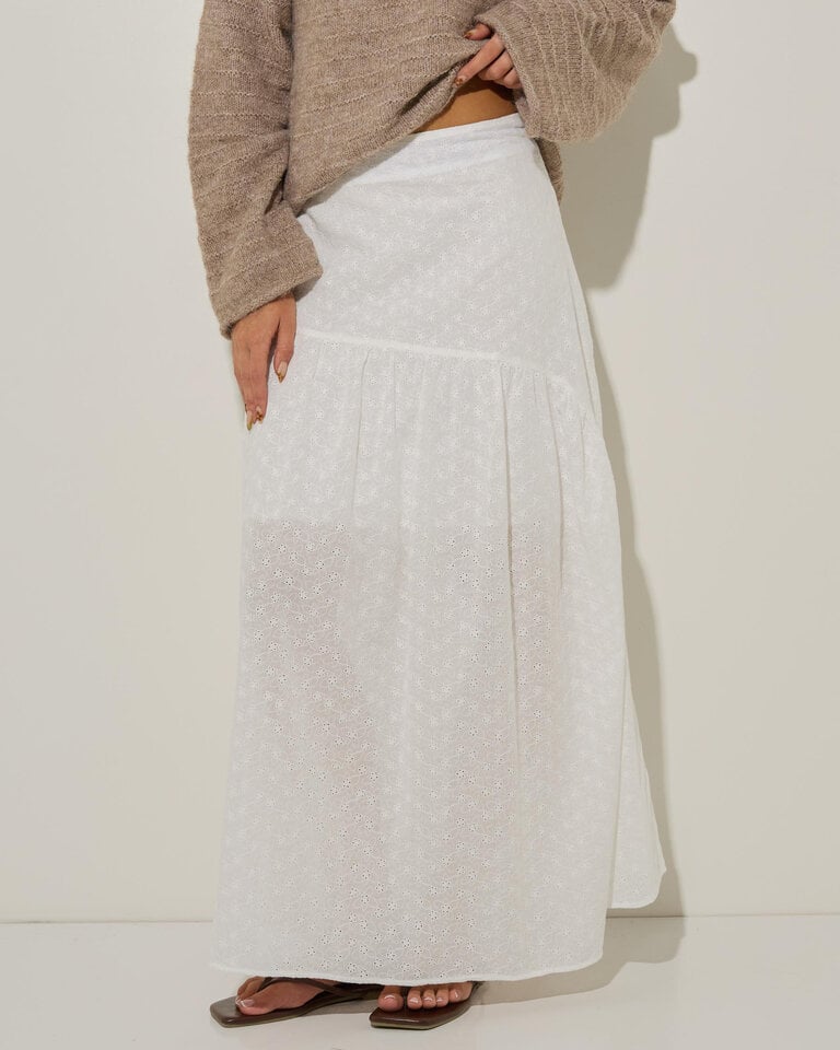 Rhythm Bailey Broderie Skirt