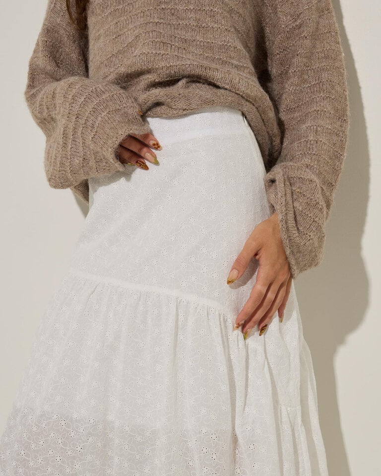Rhythm Bailey Broderie Skirt