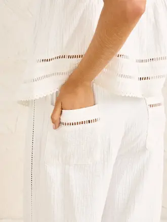 Rhythm Macy Scallop Pant