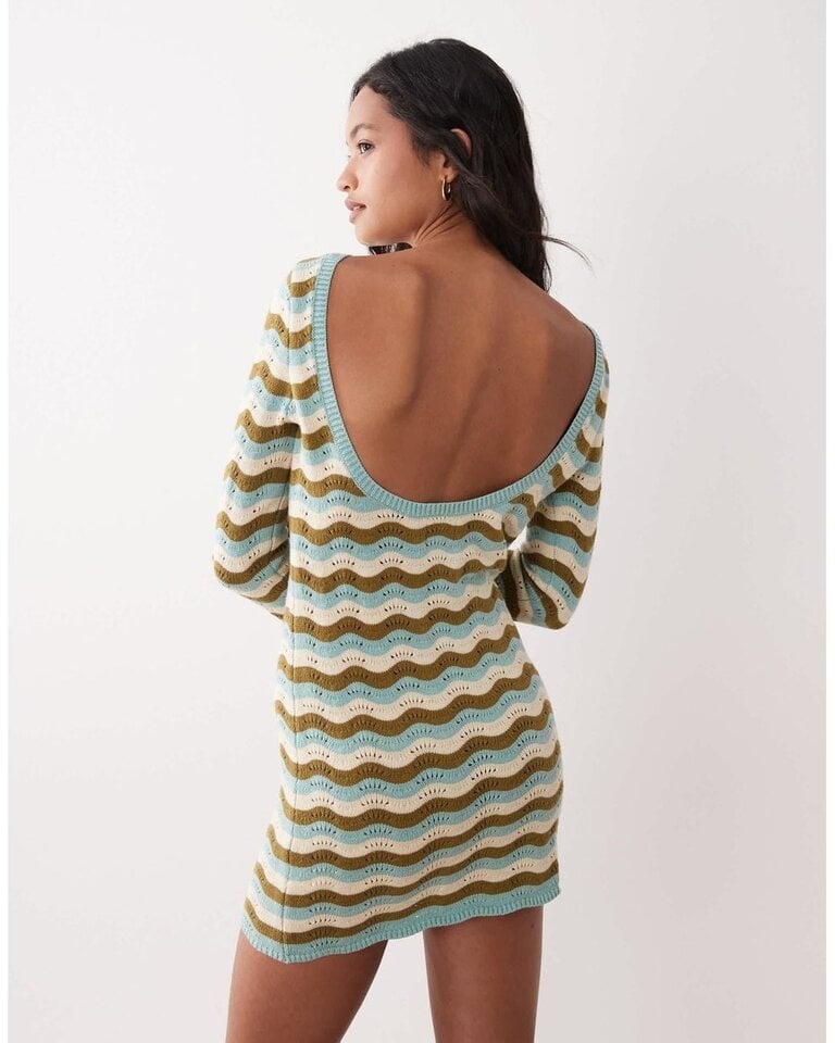 Rhythm Whispering Tides Knit Mini