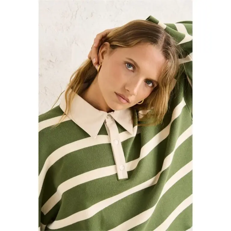 Rhythm Rugby Polo Knit