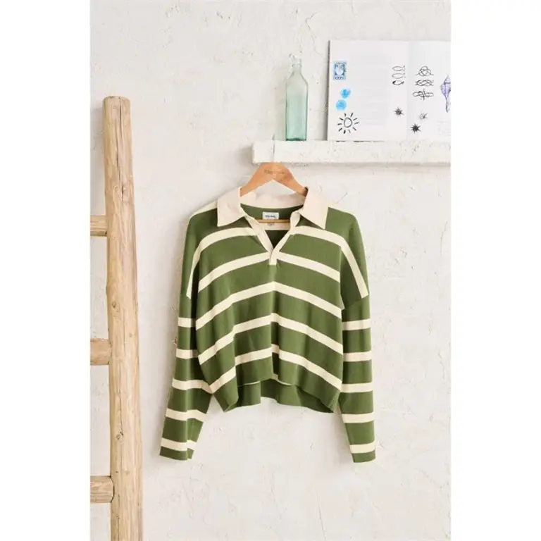 Rhythm Rugby Polo Knit