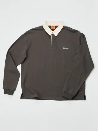 Rhythm Koa Vintage Rugby LS Polo