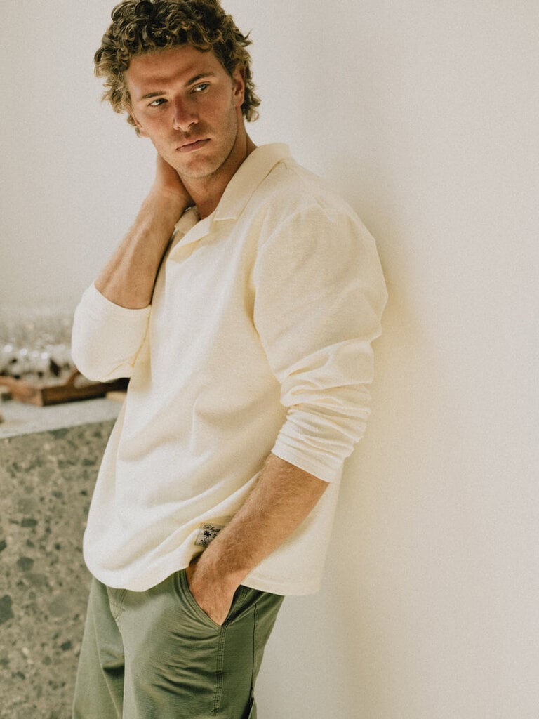 Rhythm Kapu LS Rugby Polo