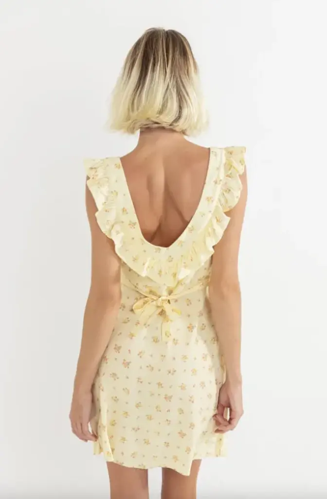Rhythm Dahlia Off Shoulder Mini Dress