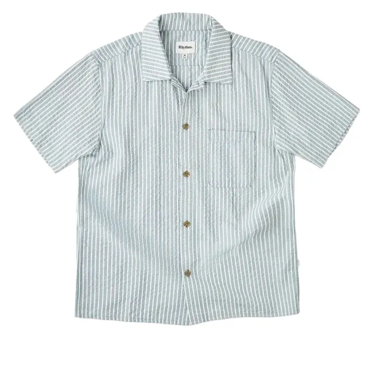 Rhythm Seersucker Stripe SS Shirt