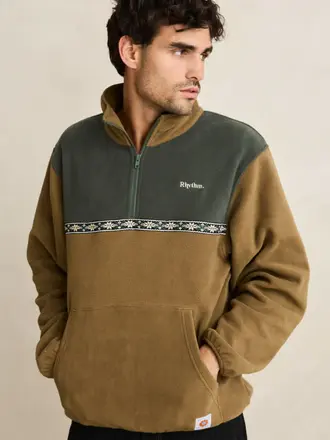 Rhythm Alder Half Zip Pullover