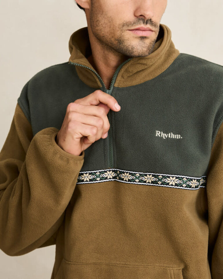 Rhythm Alder Half Zip Pullover