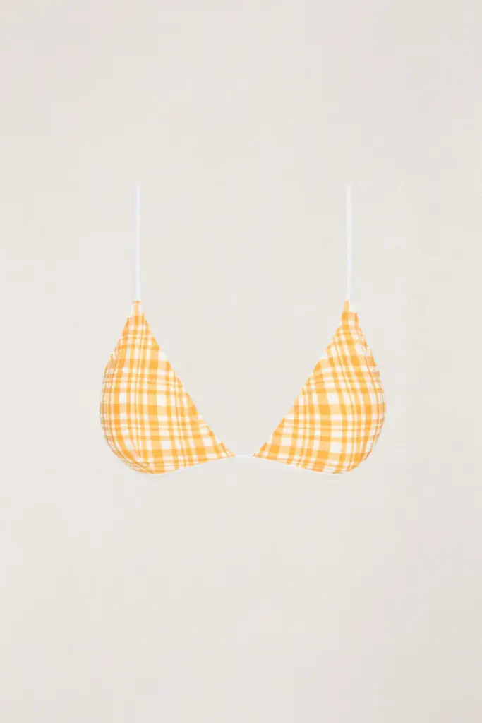 Rhythm London Check Bralette