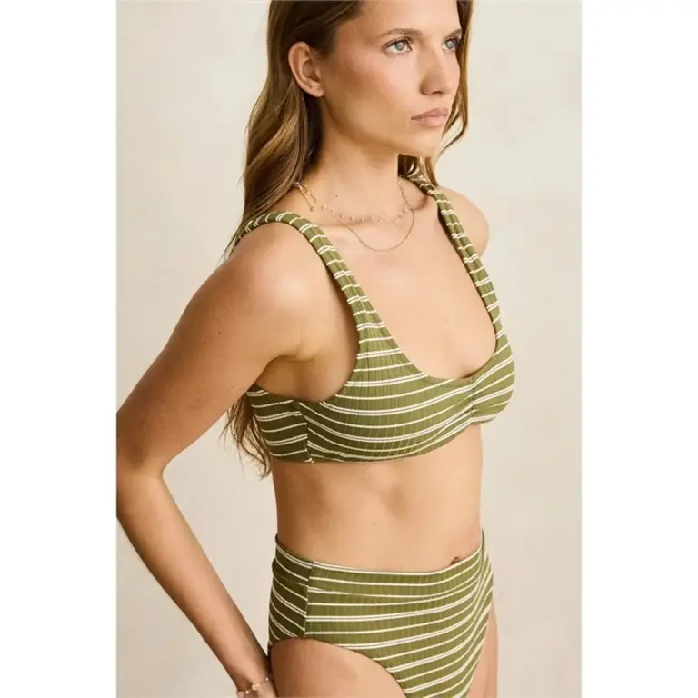 Rhythm Vista Stripe Crop Top