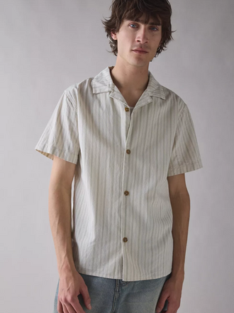 Rhythm Vacation Stripe Short Sleeve Shirt