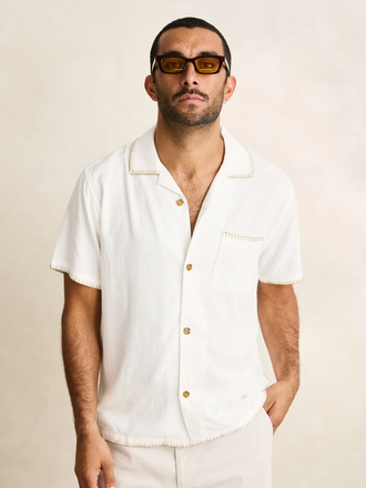 Rhythm Relaxed Whip Stitch Short Sleeve Shirt