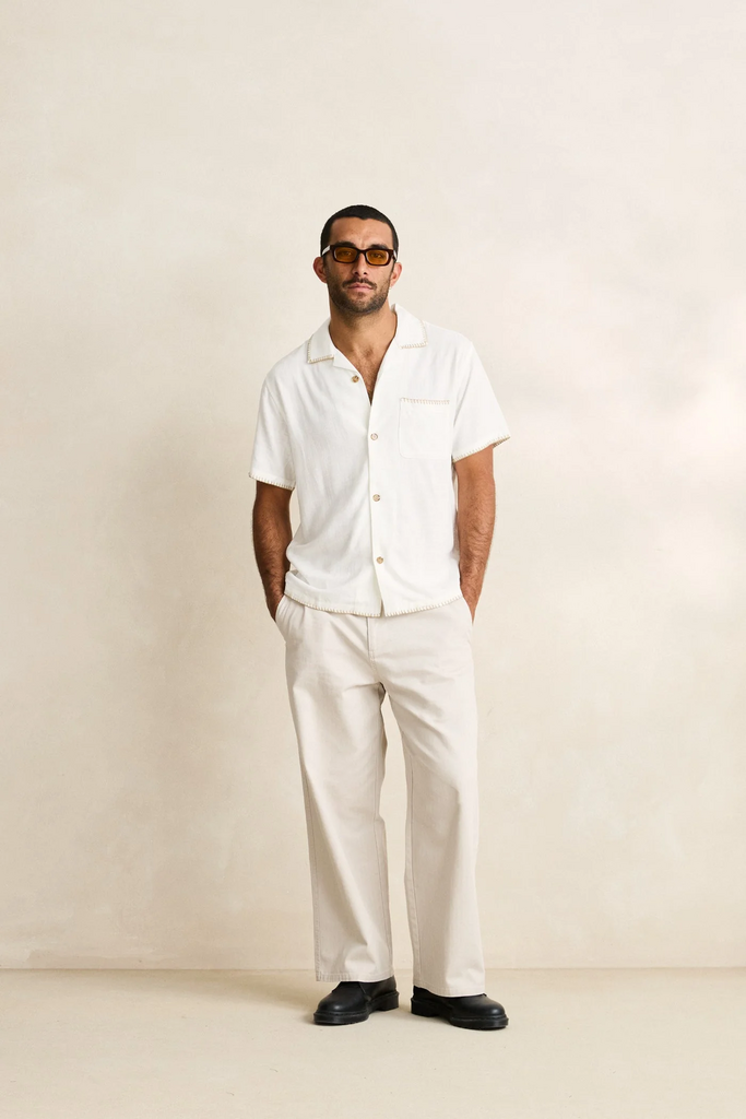 Rhythm Relaxed Whip Stitch Short Sleeve Shirt