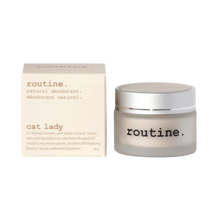 routine. Cat Lady (vegan) - Natural Deodorant 58g