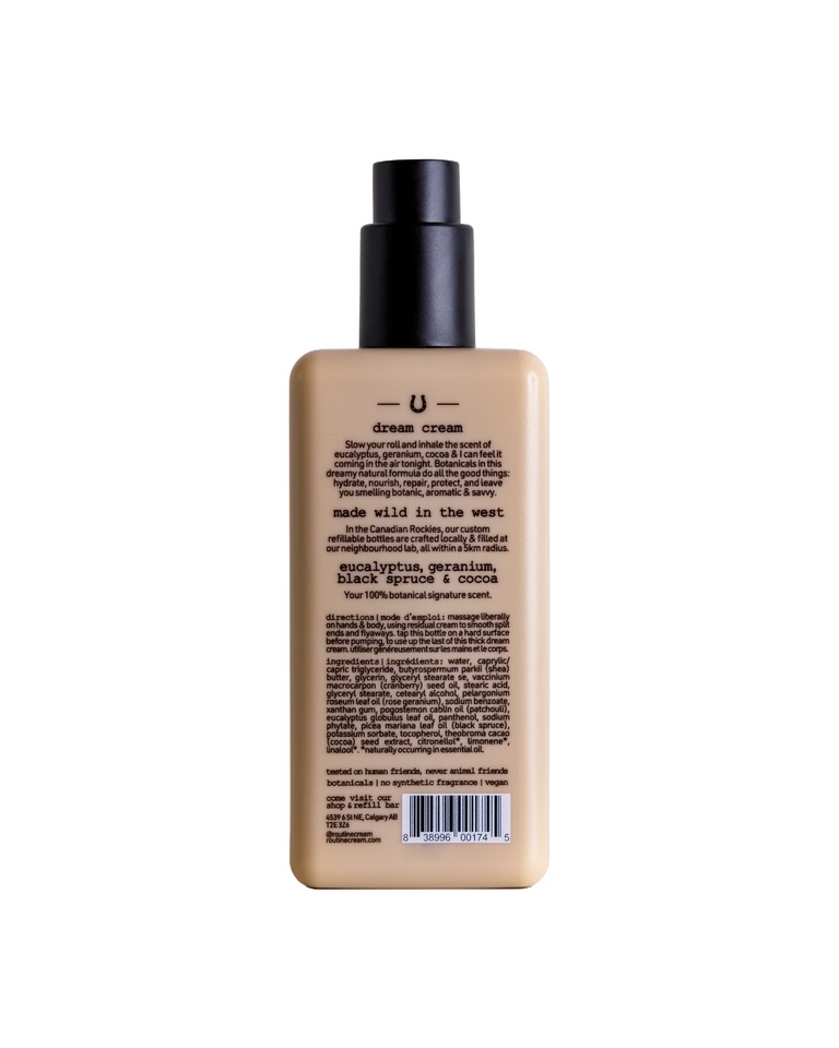 routine. The Curator 350ml Natural Body Cream