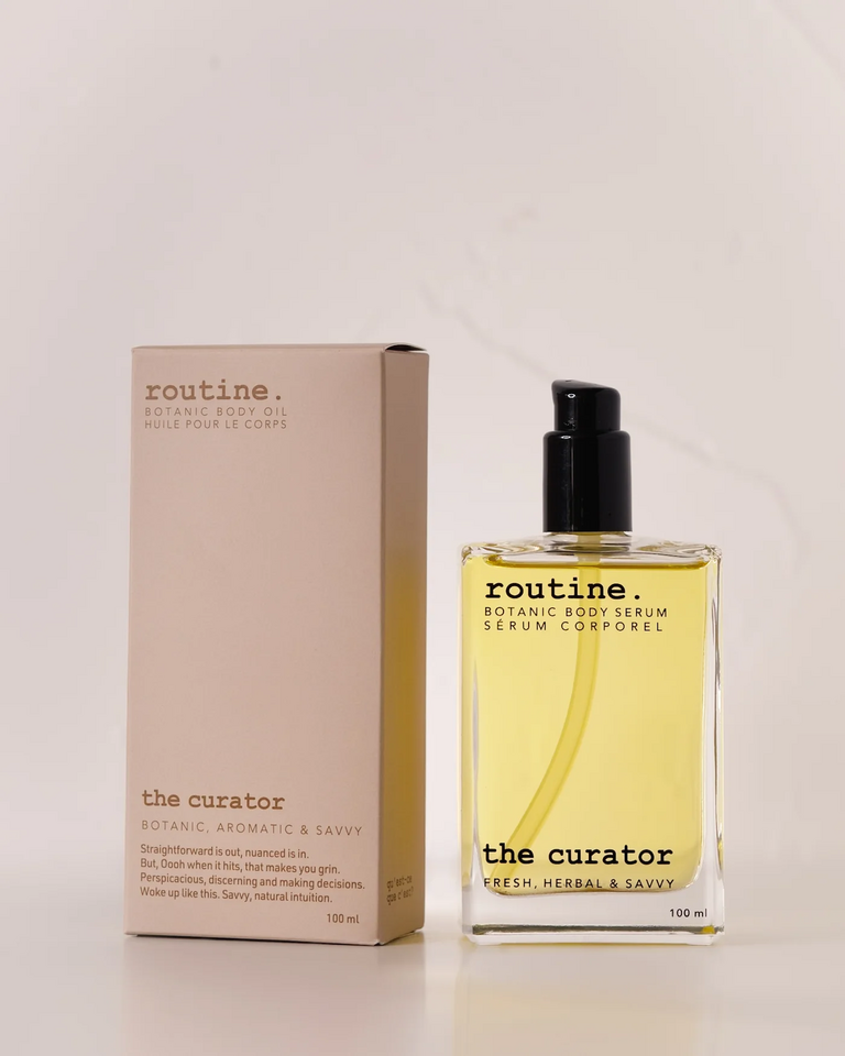 routine. The Curator Botanic Body Serum  (100ml)