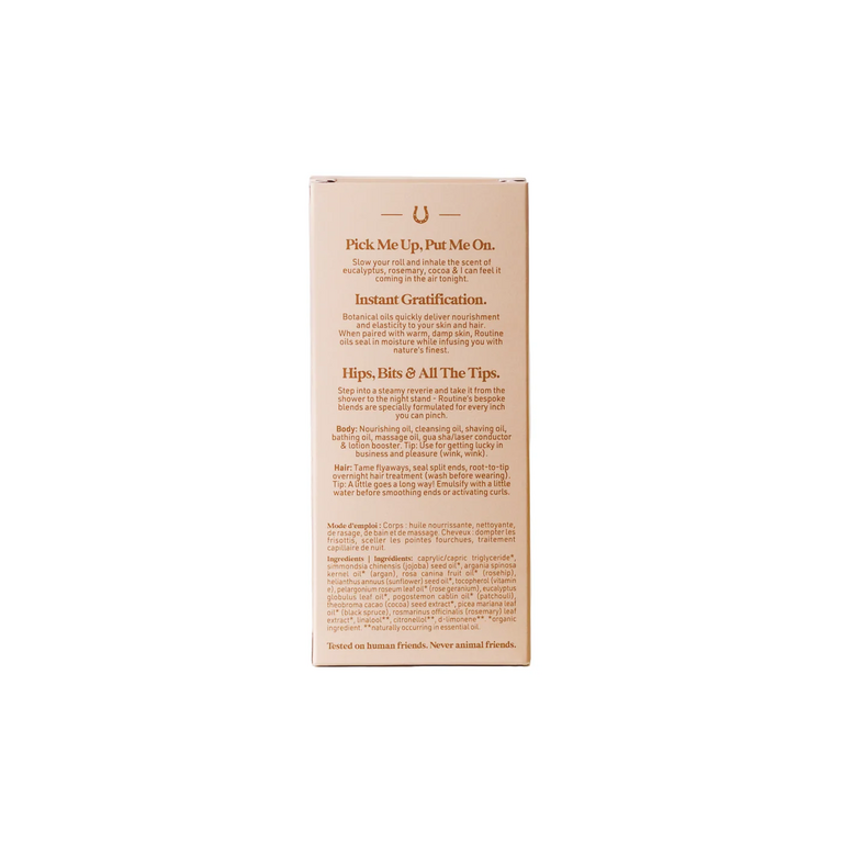 routine. The Curator Botanic Body Serum  (100ml)