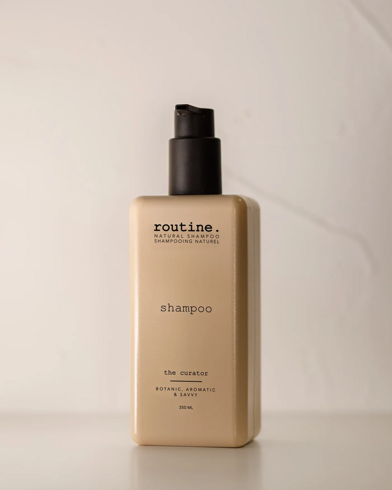 routine. The Curator Volumizing Shampoo 350ML