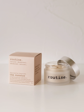 routine. The Curator BSF - Natural Deodorant 58g