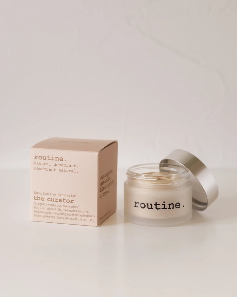 routine. The Curator BSF - Natural Deodorant 58g