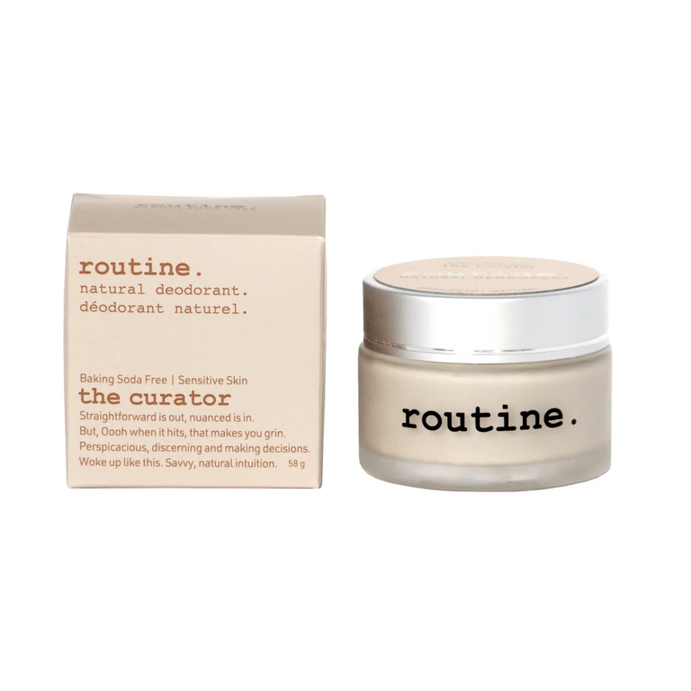 routine. The Curator BSF - Natural Deodorant 58g