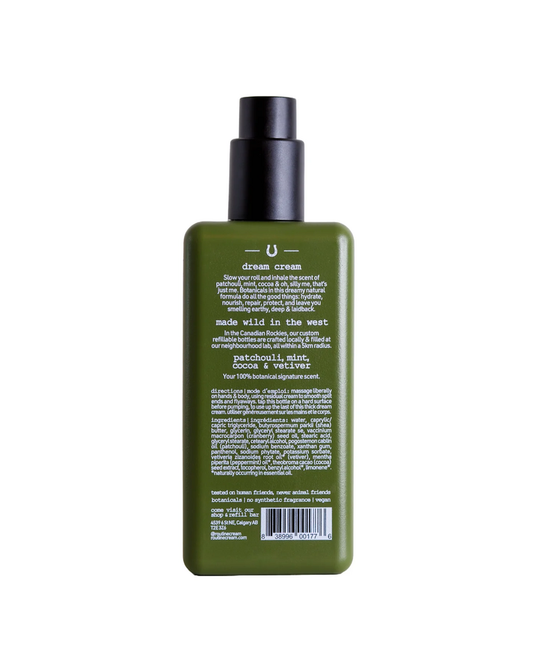 routine. Dirty Hipster Natural Body Cream - 350 ml