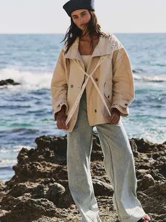 Free People Breezy Denim Pull On