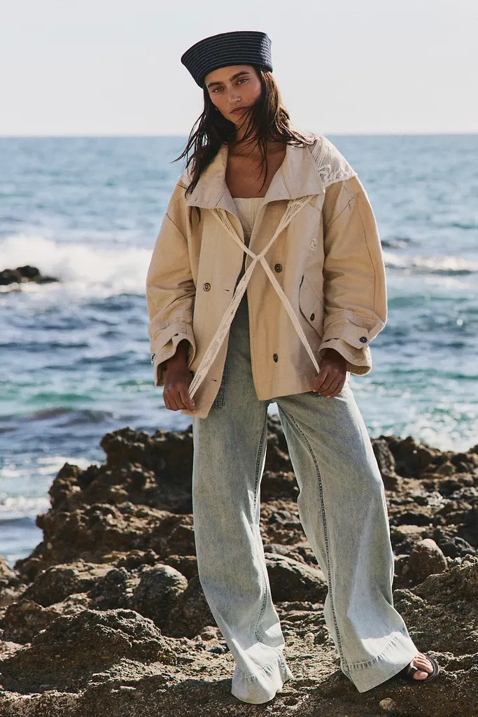 Free People Breezy Denim Pull On