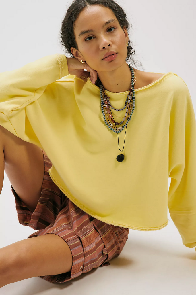 Free People To The East Pullover