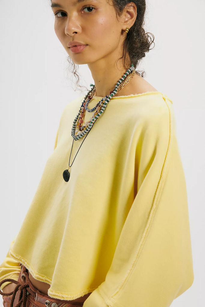 Free People To The East Pullover