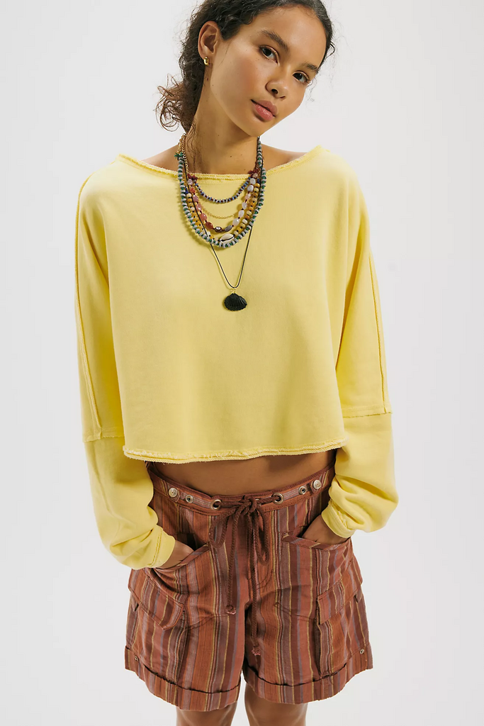 Free People To The East Pullover