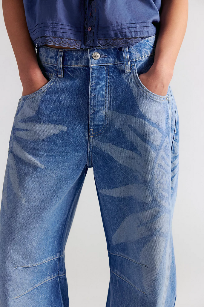 Free People Good Luck Printed Barrel