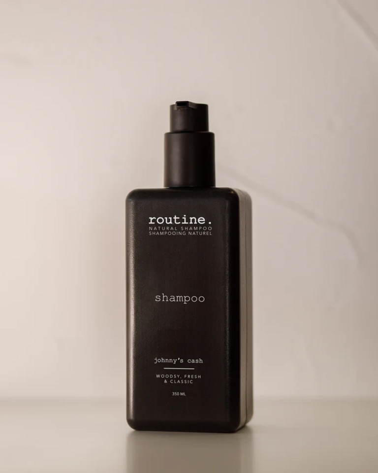 routine. Johnny's Cash Energizing  Shampoo 350ML