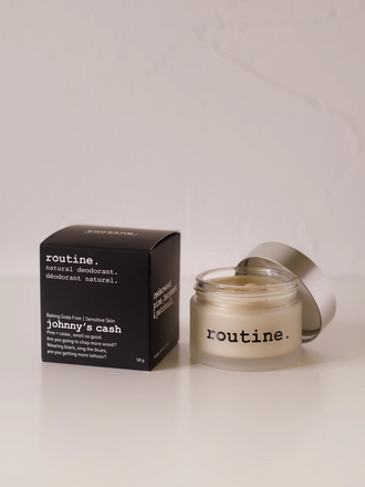 routine. Johnny's Cash BSF - Natural Deodorant 58g