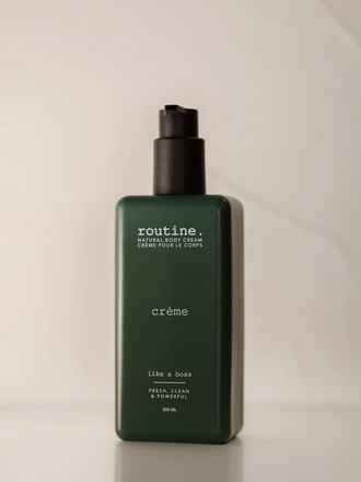routine. Like A Boss 350ml Natural Body Cream
