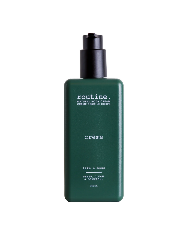 routine. Like A Boss 350ml Natural Body Cream