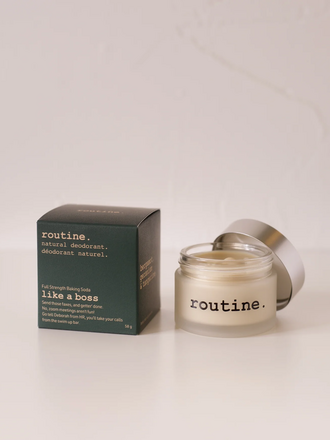 routine. Like a Boss - Natural Deodorant 58g