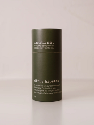 routine. Dirty Hipster - 50g Deodorant Stick