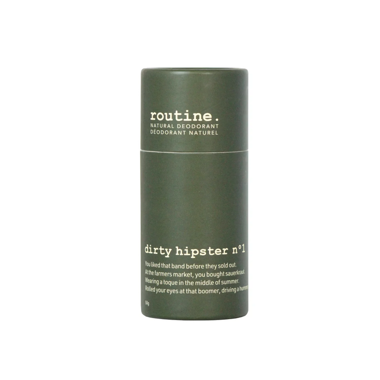 routine. Dirty Hipster - 50g Deodorant Stick