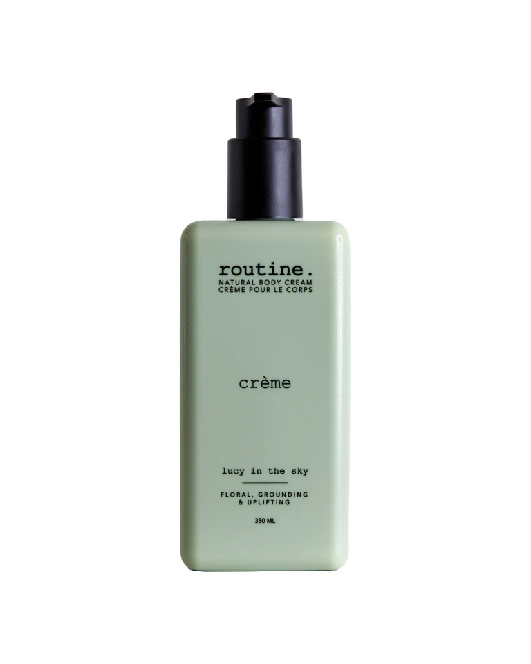 routine. Lucy in the Sky 350ml Natural Body Cream