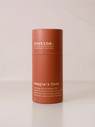 routine. Maggie's Farm - 50g Deodorant Stick