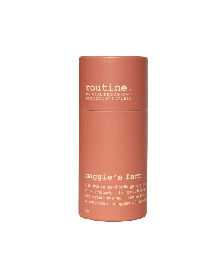 routine. Maggie's Farm - 50g Deodorant Stick