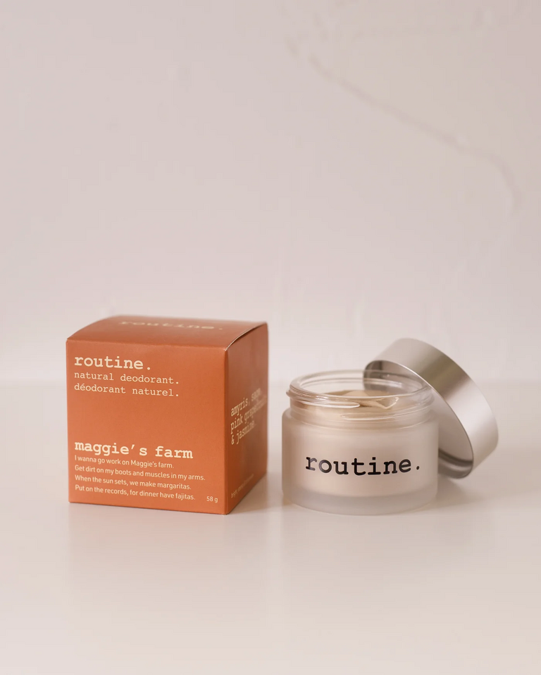 routine. Maggie's Farm - Natural Deodorant 58g