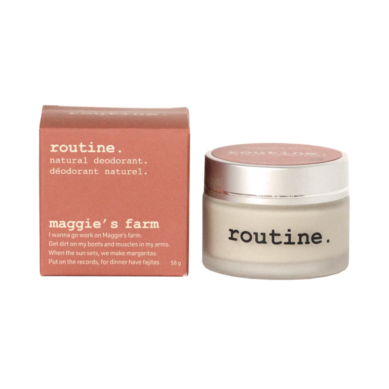 routine. Maggie's Farm - Natural Deodorant 58g