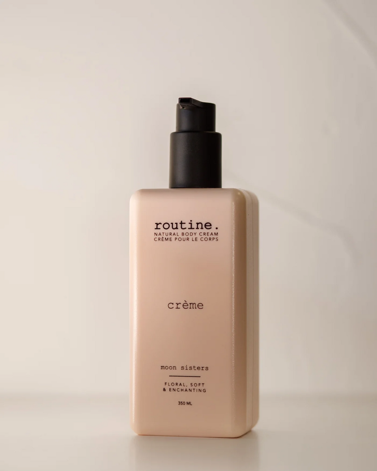 routine. Moon Sisters 350ml Natural Body Cream