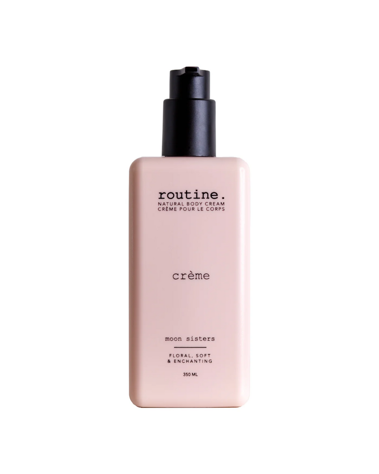 routine. Moon Sisters 350ml Natural Body Cream