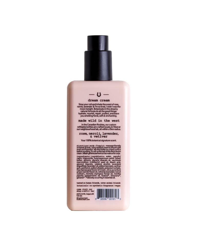 routine. Moon Sisters 350ml Natural Body Cream